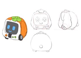 小柿子机器人设计图